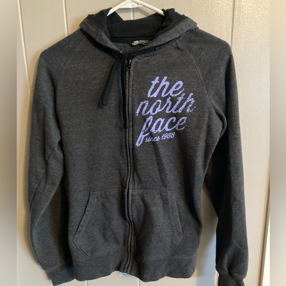 North Face sweatshirt